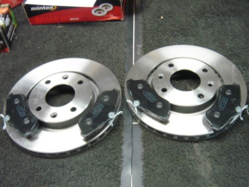 CITROEN C3 PICASSO DS3 C4 C5 1.4 1.6 XTR HDi BRAKE DISC PAD FRONT 283mm