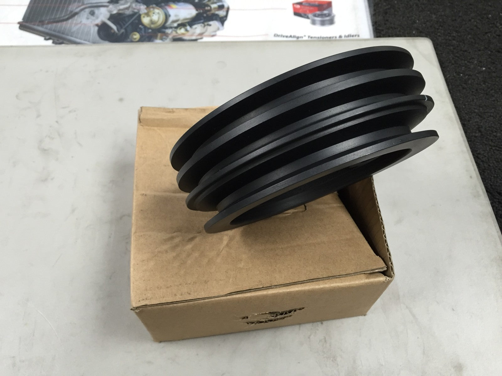FOR MITSUBISHI DELICA  2.8TD IMPORT 4M40  94-04 CRANKSHAFT DAMPER PULLEY 3 BELTS