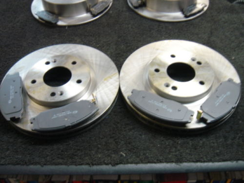 FOR HYUNDAI SANTA FE CDX CRTD BRAKE DISCS BRAKE PADS FRONT 320mm