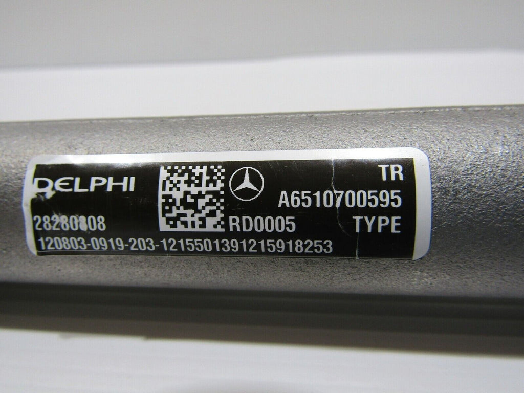 MERCEDES C E CLASS GLE W166 SLK R172 W222 DIESEL FUEL RAIL COMPLETE A6510700595