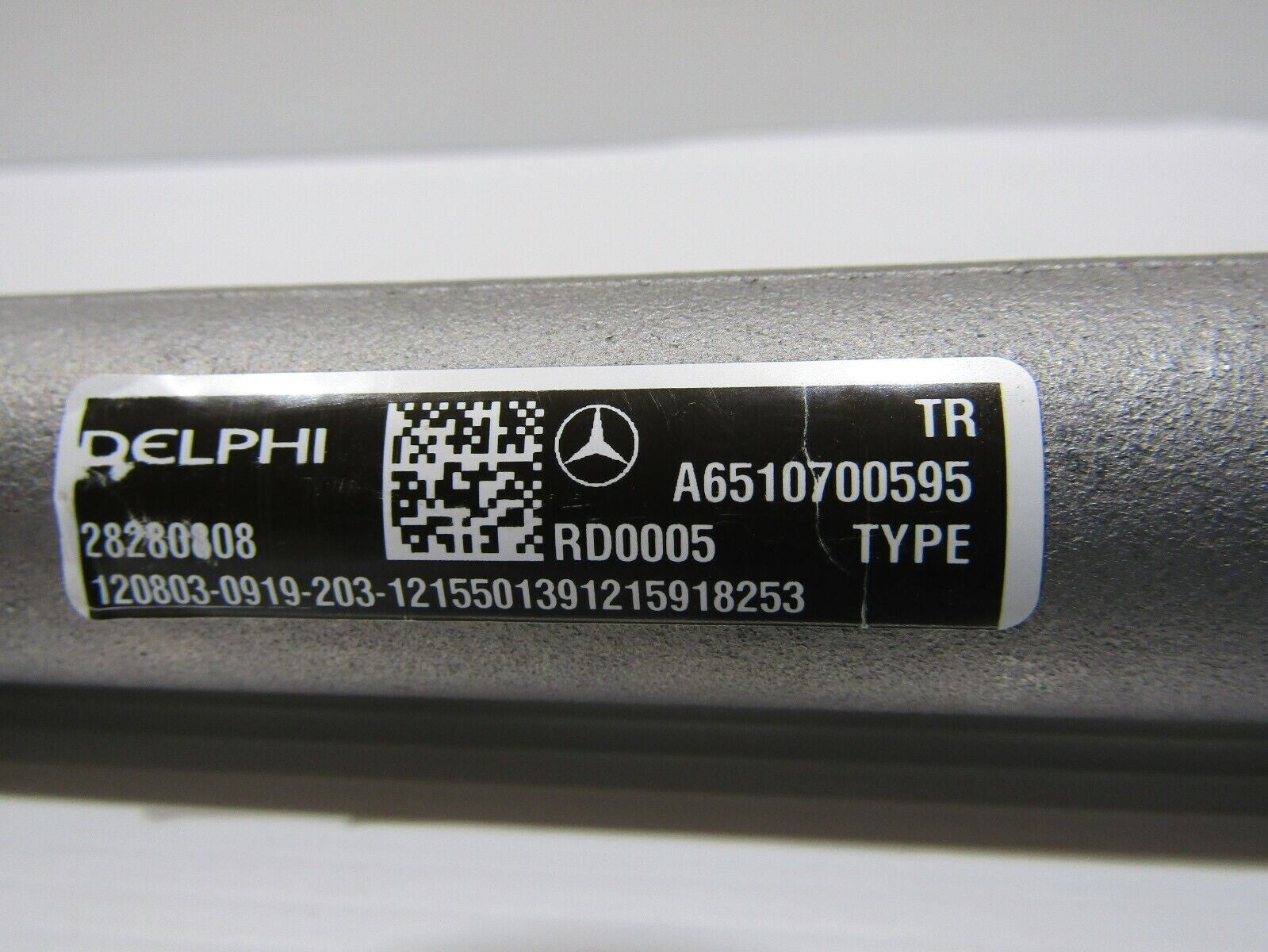 MERCEDES C E CLASS GLE W166 SLK R172 W222 DIESEL FUEL RAIL COMPLETE A6510700595