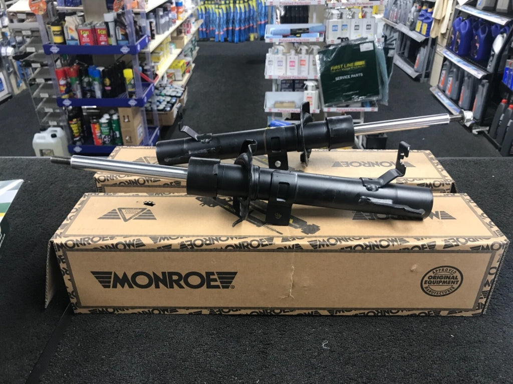 FRONT LEFT RIGHT PAIR SHOCK ABSORBER STRUT FORD FIESTA MK6 TDCi 1.25 MAZDA 2  