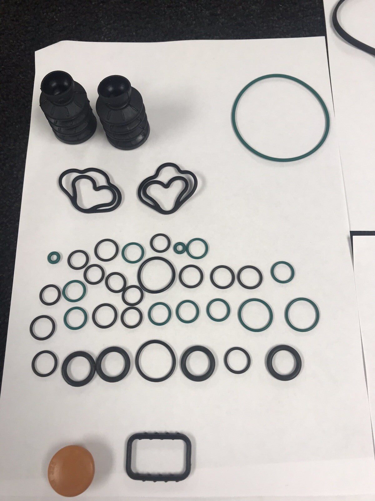 0AM DQ200 DSG MECHATRONIC VALVE BODY 4.6mm OVERALL GASKET KIT AUDI SKODA VW SEAT