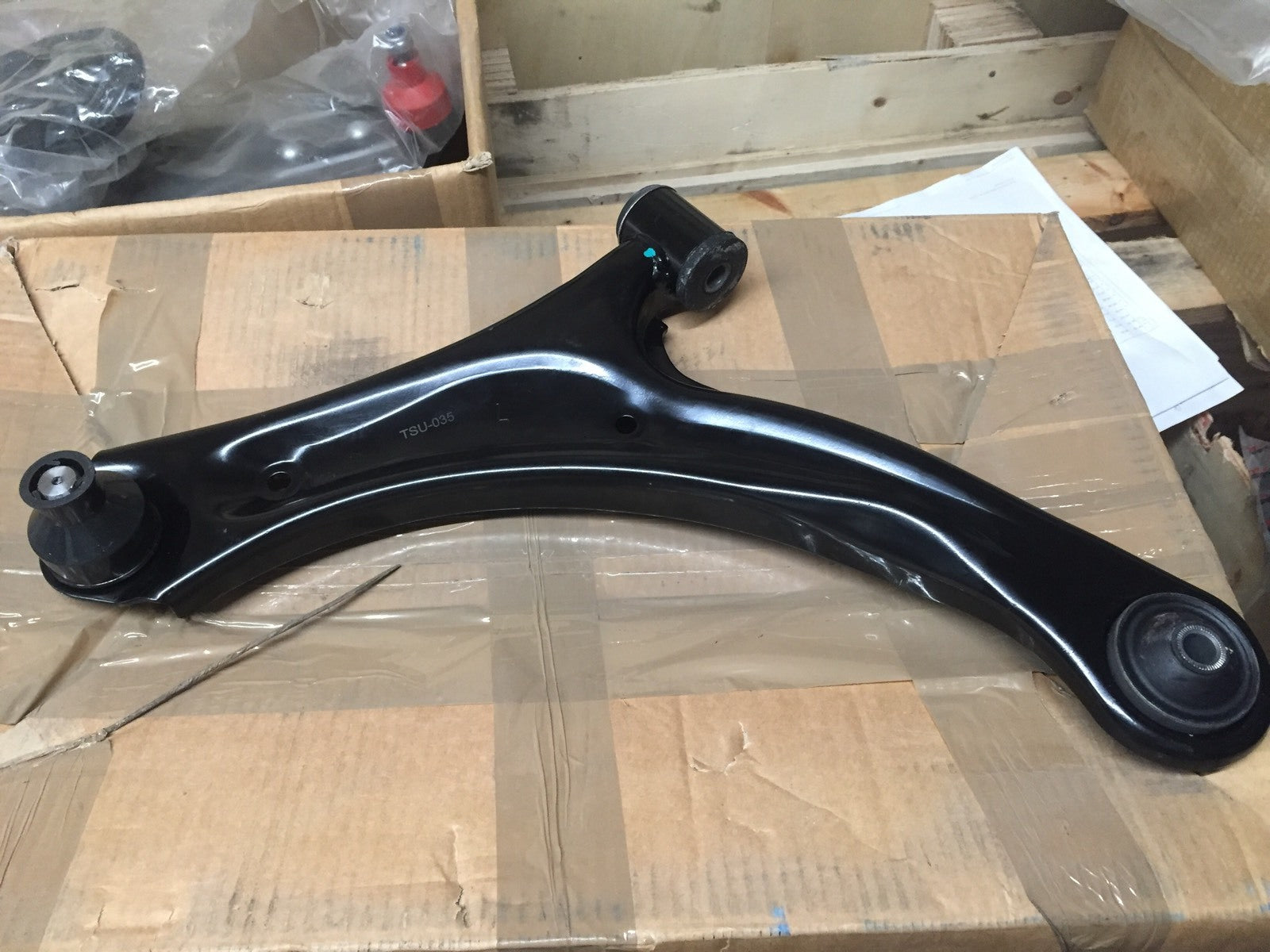 FRONT PASSENGER SIDE LH SUSPENSION WISHBONE CONTROL ARM FOR  LIANA STEEL TYPE