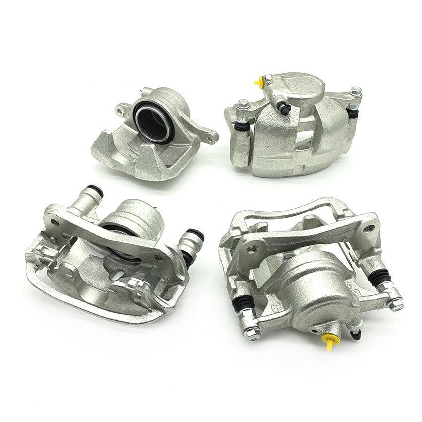2 FRONT CALIPER COMPLETE + BRACKETS NS LH OS RH MITSUBISHI L200 1996-05 276MM