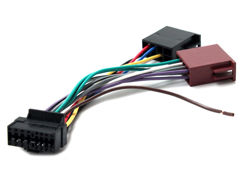 FOR PIONEER 16 PIN ISO STEREO HEAD UNIT HARNESS ADAPTOR LOOM LEAD