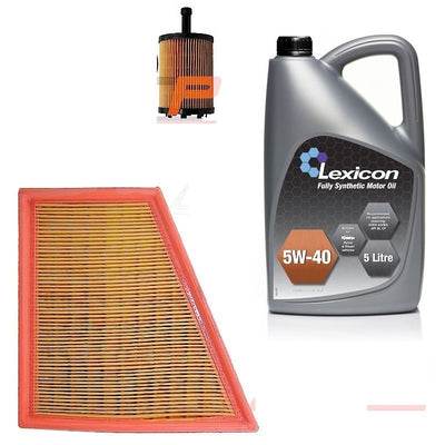VW POLO 9N 1.4 TDI 01-05 OIL AIR FILTERS SERVICE KIT + 5 LTR FULLY SYNTHETIC OIL