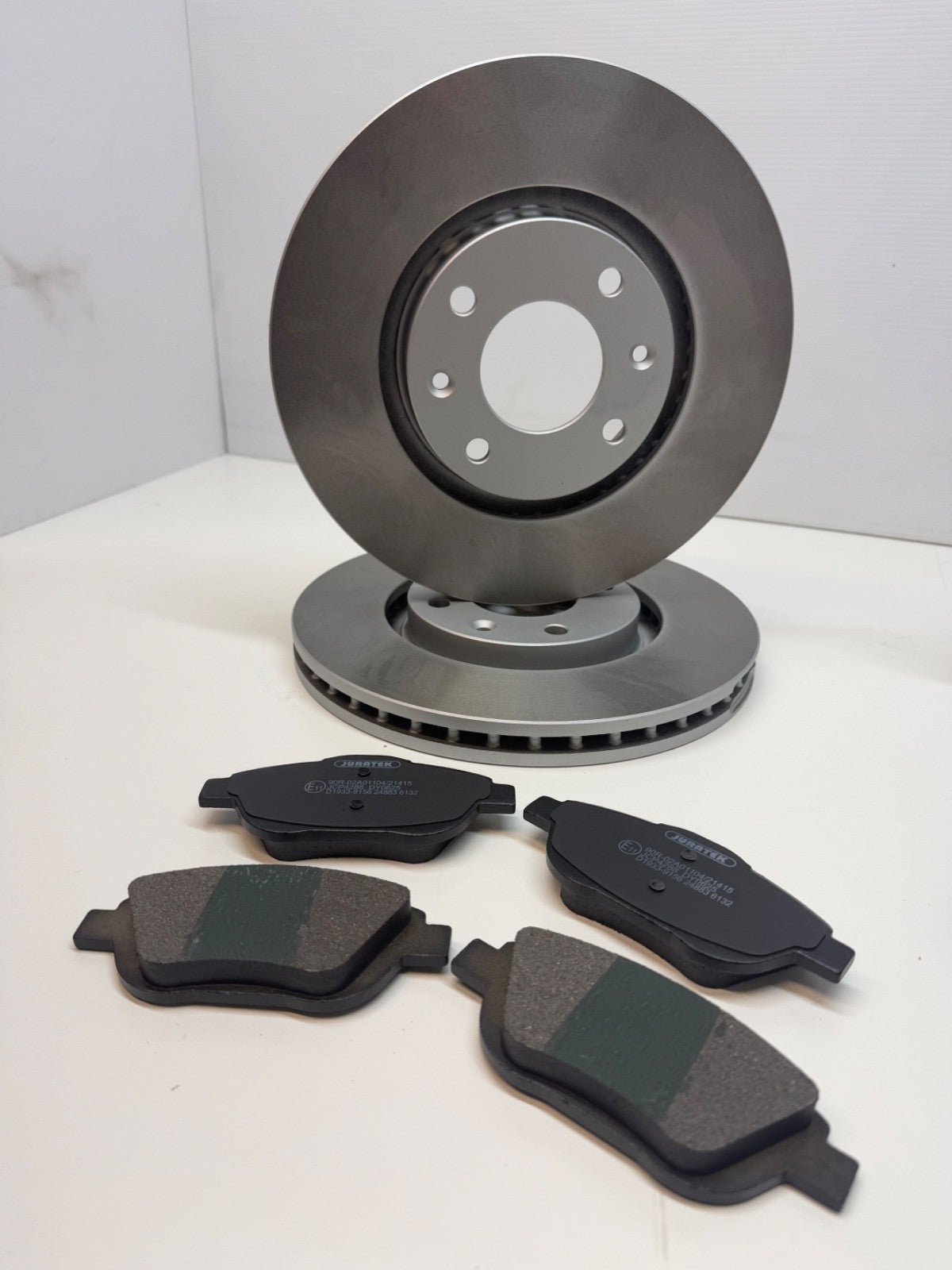 FOR 208 GT PREMIUM (MK2 (PL21E)) FRONT REAR BRAKE DISC PAD SET