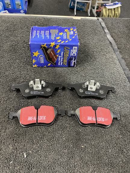 FOR MINI 1.4 ONE D R50 (2001-2006)  EBC FRONT BRAKE PADS SET OF 4