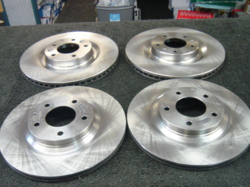 FOR MAZDA RX8 FRONT REAR BRAKE DISCS X 4 