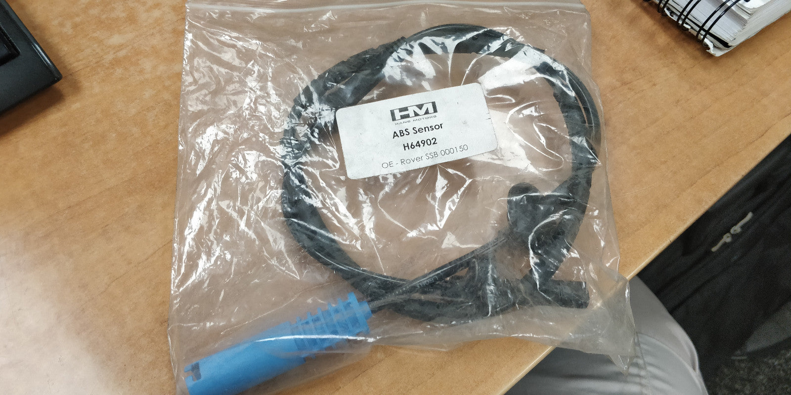 ROVER 75 MG ZT FRONT ABS SENSOR HANS SSB000150