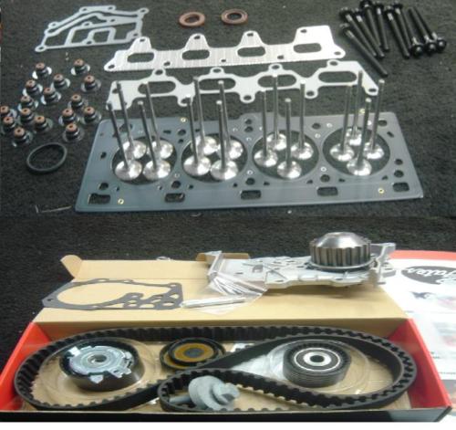 SCENIC 16V GASKET SET VALVES TIMING BELT WATER PUMP