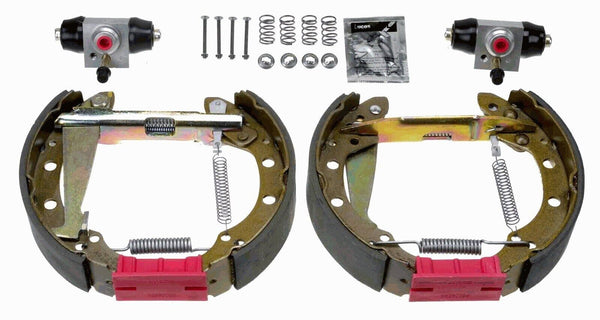 REAR BRAKE SHOE WHEEL CYLINDER FITTING KIT FOR SKODA FABIA SCOUT PASSAT AUDI B3