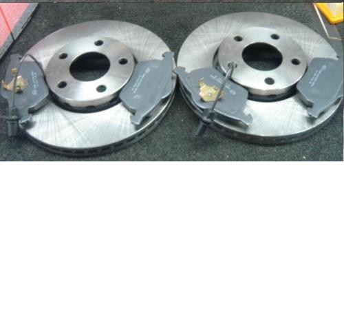 SHARAN 1.8T 1.9TD 01 > FRONT BRAKE DISCS PADS 16"