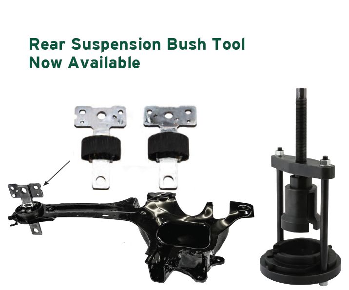 FORD MONDEO MK4 SMAX REAR TRAILING ARM BUSH BUSHING REMOVAL INSTALLATION TOOL