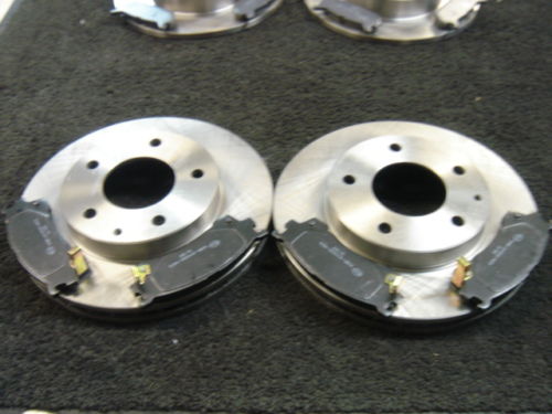  MAZDA 626 1.8 2.0 2.5V6 GE GF FRONT BRAKE DISC & PADS