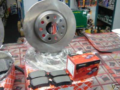 TOURAN REAR BRAKE UPGRADE KIT BRAKE DISCS & PADS 286MM