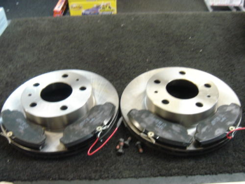 FOR DUCATO RELAY BOXER FRONT BRAKE DISCS & PADS 300MM