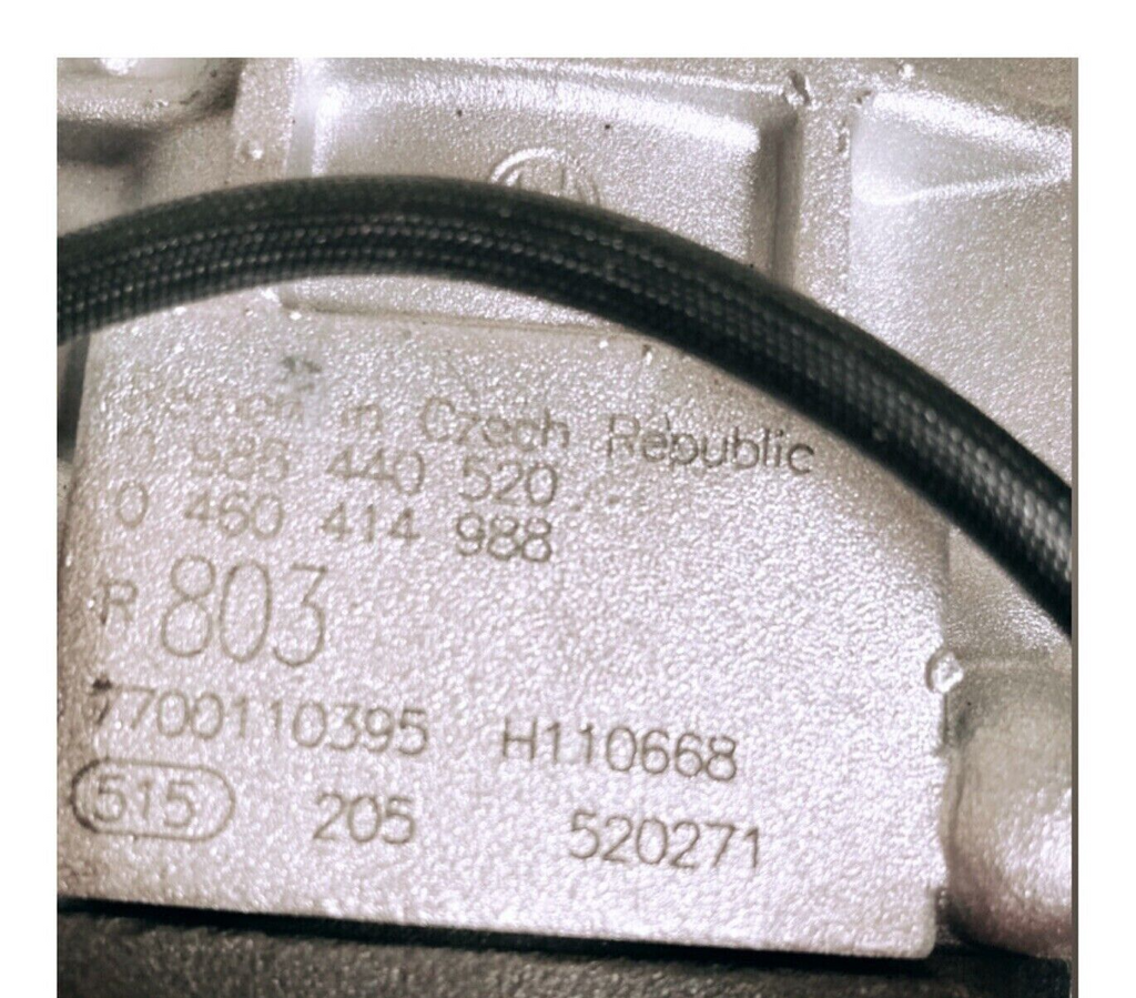 DIESEL INJECTION PUMP RENAULT 1.9TD DTi GENUINE BOSCH 0460414988 0986440520
