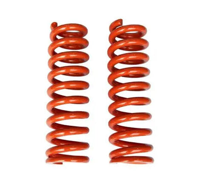 HEAVY DUTY UPRATED FRONT COIL SPRING PAIR FIT TOYOTA LANDCRUISER KDJ120 3.0 D4D
