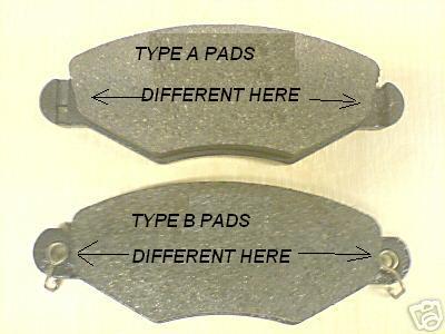 PEUGEOT 206 KANGOO XSARA MINTEX FRONT BRAKE PADS 