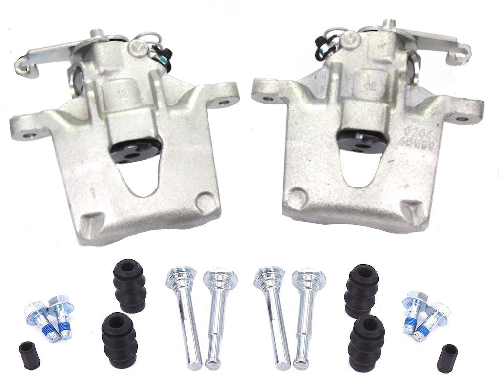 FOR RENAULT MASTER Mk2 MOVANO 1998-2010 2 REAR BRAKE CALIPERS +SLIDER PINS