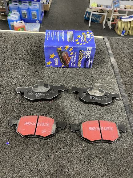FRONT BRAKE PADS SET FITS FORD MAVERICK 3.0 V6 24V MAZDA TRIBUTE 18MM THICK