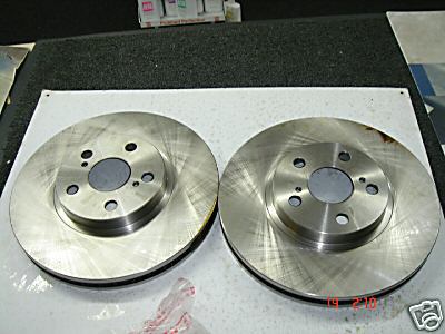 FOR HYUNDAI SANTA FE  BRAKE DISCS FRONT PAIR NEW