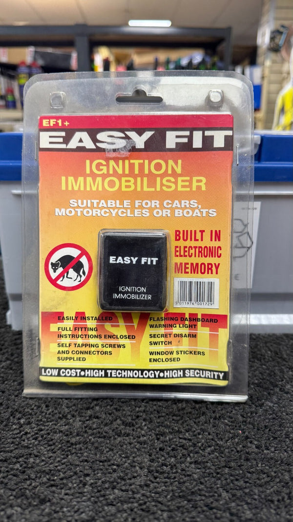 ANTI-THEFT THEFT DETERRENT EASY FIT CAR MOTORCYCLE BOAT IGNITION IMMOBILISER KIT