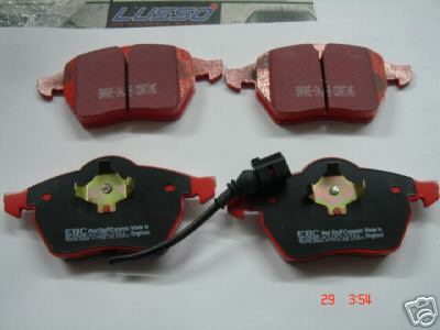 AUDI TT 1.8 TURBO BRAKE PADS EBC RED STUFF FRONT