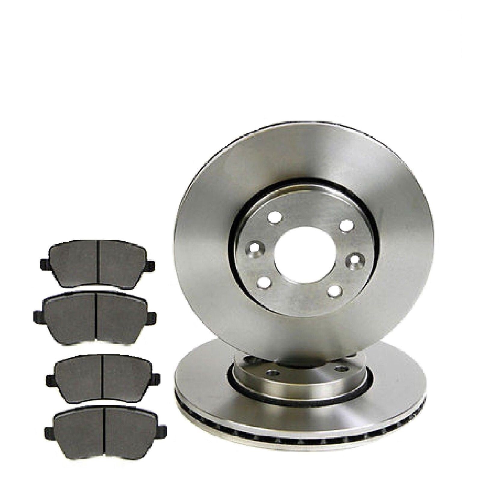 FOR NISSAN MICRA 1.0 1.2 1.4 DCi K12 2002-2009 FRONT BRAKE DISCS BRAKE PADS FRNT