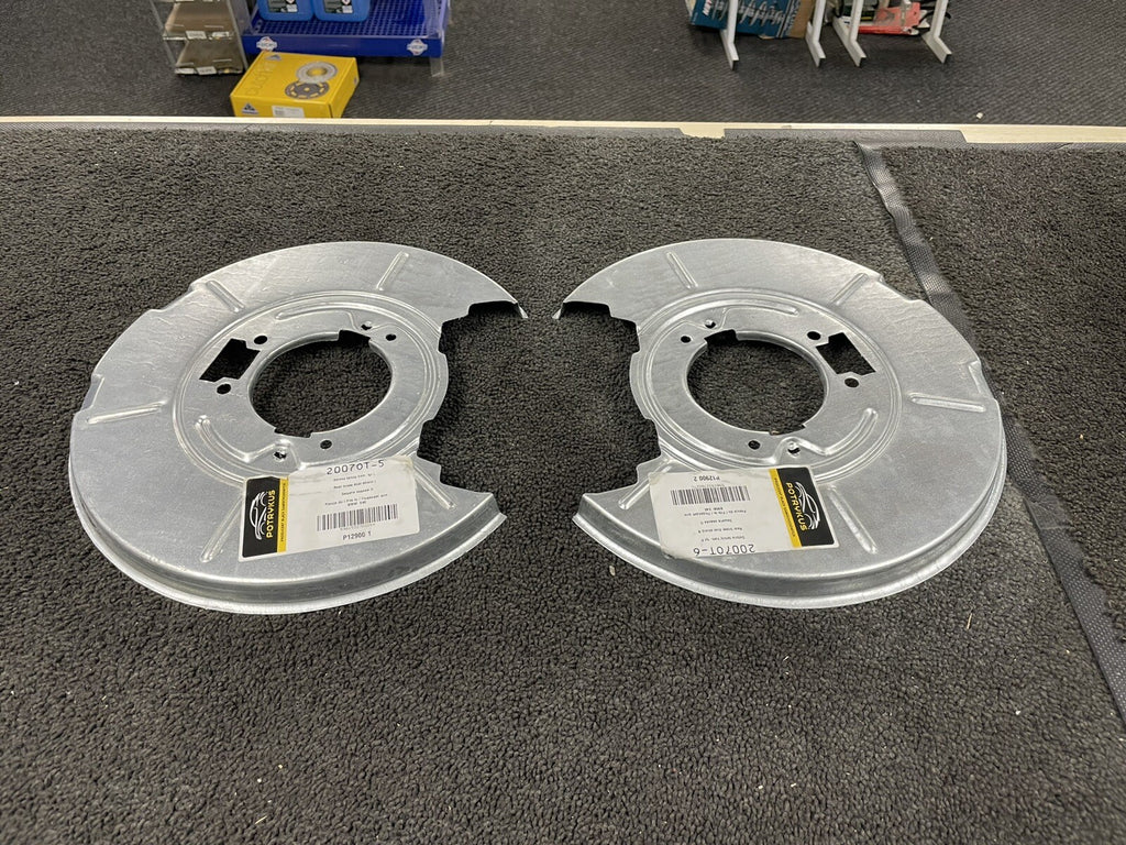 REAR BRAKE DISC BACK PLATES FOR BMW 3SER E36 E46 318 320 323 328i VENTED DISCS