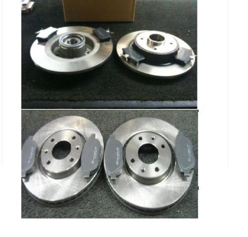 FOR MEGANE MK2 2002-08 FRONT REAR BRAKE DISCS BRAKE PADS 