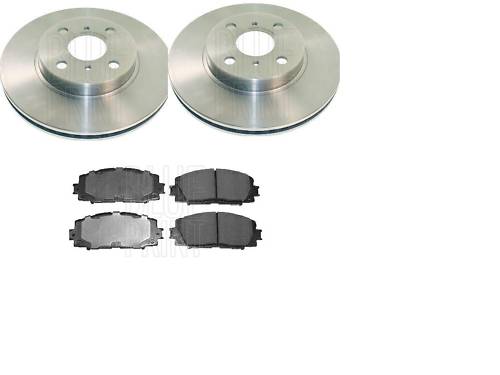 YARIS 1.0VVTI 2006 0N BRAKE DISC & PADS FRONT  JT DRUMS