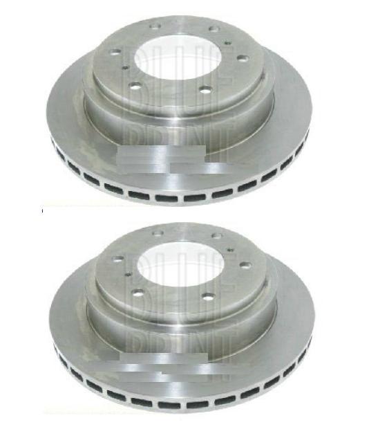 FOR MITSUBISHI SHOGUN PAJERO DID BRAKE DISCS REAR PAIR NEW 