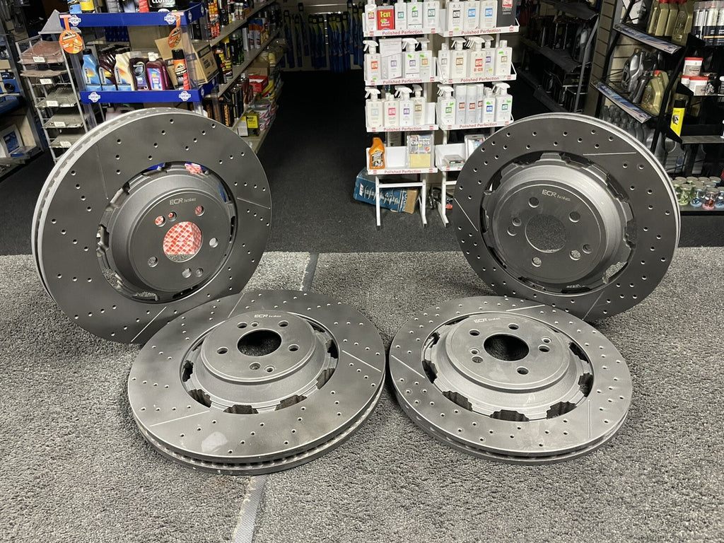 FOR MERCEDES AMG GT C63 W205 S205 A205 FRONT REAR BRAKE DISCS AND PADS