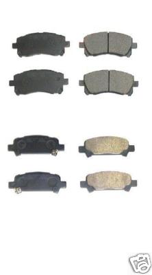 FOR  FORESTER IMPORT TURBO BRAKE DISCS & PADS FRONT REAR