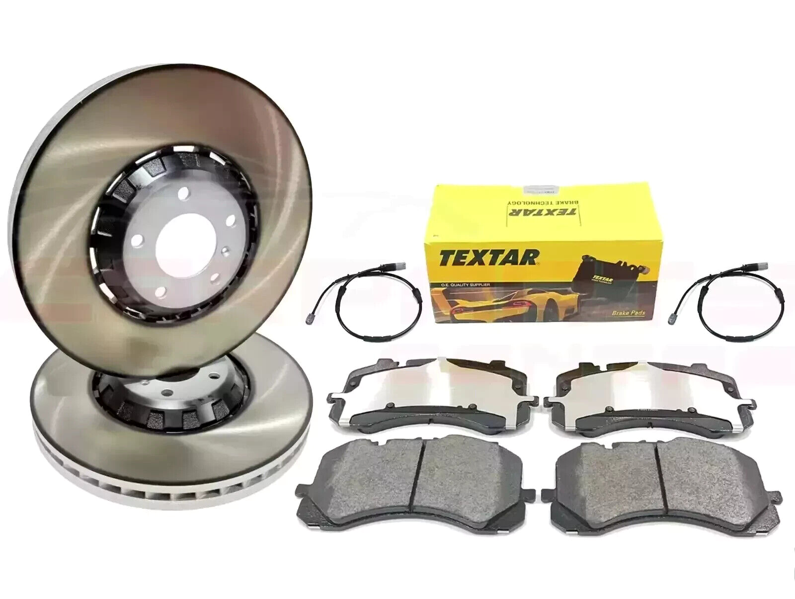 FOR BENTLEY BENTYAGA 4.0 4.0D 6.0 W12 2015-23 FRONT BRAKE DISC BRAKE PAD SENSORS