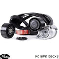 FOR VW PASSAT AUDI A6 2.0TDI  B7 BRE 8E AUXILARY FAN BELT WITH TENSIONER PULLEY