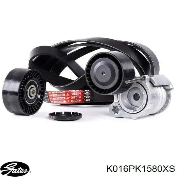 FOR VW PASSAT AUDI A6 2.0TDI  B7 BRE 8E AUXILARY FAN BELT WITH TENSIONER PULLEY