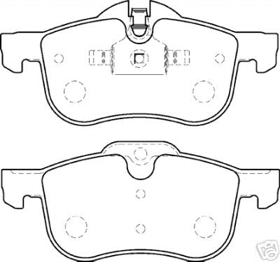 ROVER 75  MG ZT EBC ULTIMAX BRAKE PADS FRONT BRAND NEW