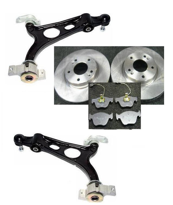 ALFA ROMEO GT 156 147  2 LOWER WISHBONE ARM BRAKE DISC BRAKE PAD FRONT