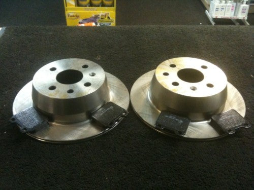 FOR VAUXHALL  ASTRA MK3 BRAKE DISC REAR BRAKE DISCS &  BRAKE  PAD