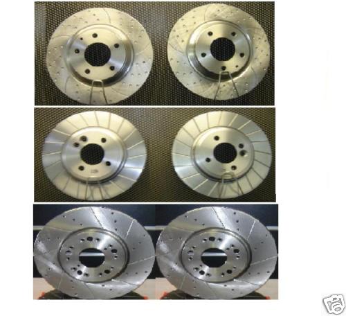 for FORD ESCORT XR3I RS TURBO CROSS DRILLED & GROOVED BRAKE DISC