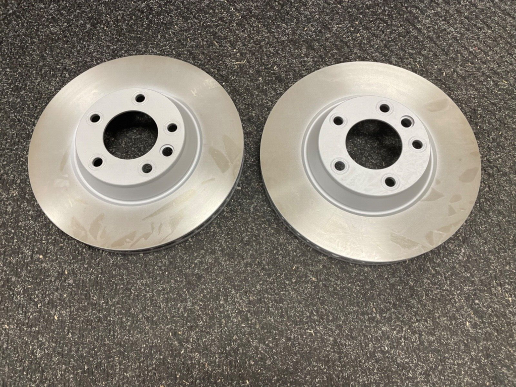 FOR AUDI Q7 TOUAREG CAYENNE 2007-2015 FRONT BRAKE DISCS VENTED 350MM