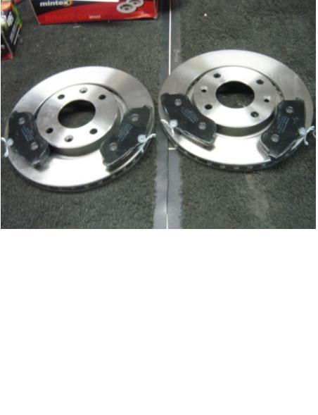 CITROEN C3 PICASSO DS3 C4 C5 1.4 1.6 XTR HDi MINTEX FRONT BRAKE DISCS PAD 266mm