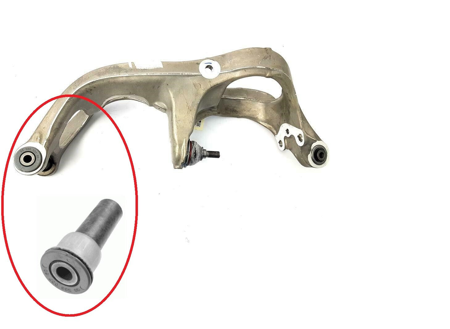 PEUGEOT 407 508 CITROEN C5 C6 FRONT HUB CARRIER PIVOT ARM UPPER BUSH  