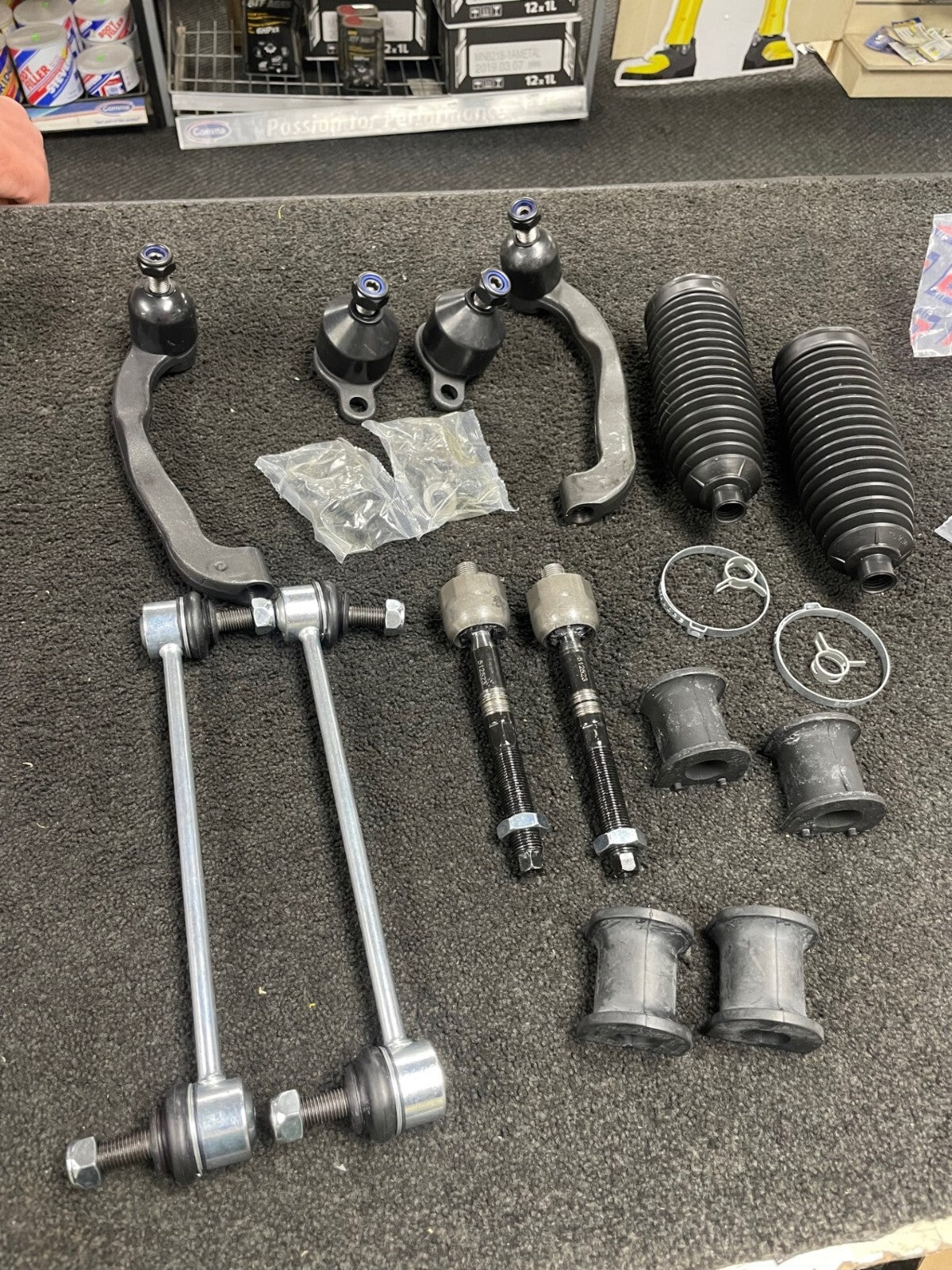 VW TRANSPORTER T5 TRACK ROD TIE ROD END BALL JOINT RACK BOOT KIT STEERING KIT 