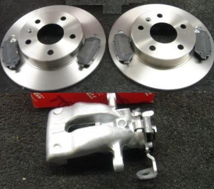 VAUXHALL ZAFIRA 1.6 1.8 2.0DTi 2.2 99-05 BRAKE CALIPER BRAKE DISC REAR LUCAS OS