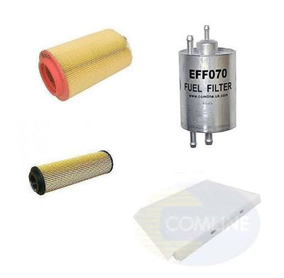 FOR MERCEDES C180 KOMPRESSOR 2002-2004  OIL AIR FUEL FILTER SERVICE KIT